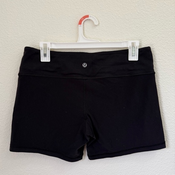Lululemon Athletica Black Reversible Double Sided Shorts Women’s Size 10 - Picture 9 of 10